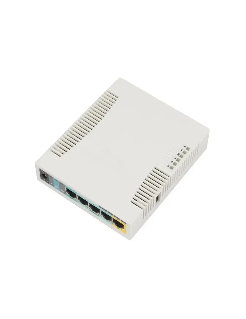 Безжичен Access Point MikroTik RB951Ui-2HnD, 2.4Ghz AP, 5x10/100 Ethernet, USB, 600MHz CPU, 128MB RAM