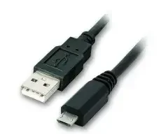 [CU271-0.5m] VCom Кабел USB 2.0 AM / Micro USB M 2.5A