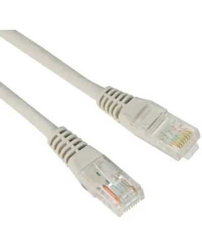 Кабел VCom - NP511-0.5m, RJ45/RJ45, 0.5m, сив