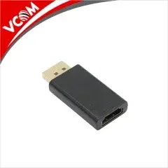[CA331] VCom адаптер DisplayPort DP M / HDMI F позлатен